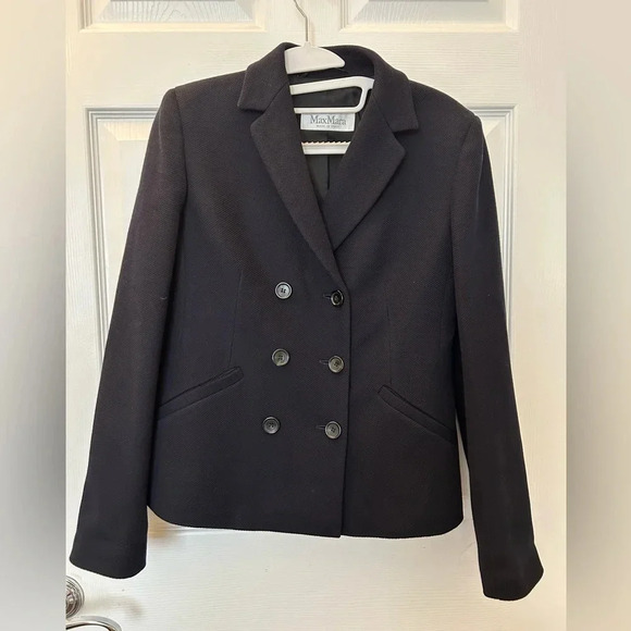 ! MaxMara wool blend blazer jacket - Picture 1 of 7